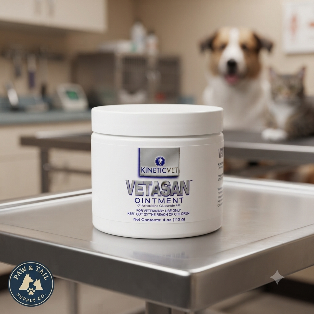 Vetasan Animal Topical Antiseptic Ointment for Wound & Fungus for Dog Cat Horse