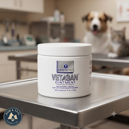 Vetasan Animal Topical Antiseptic Ointment for Wound & Fungus for Dog Cat Horse