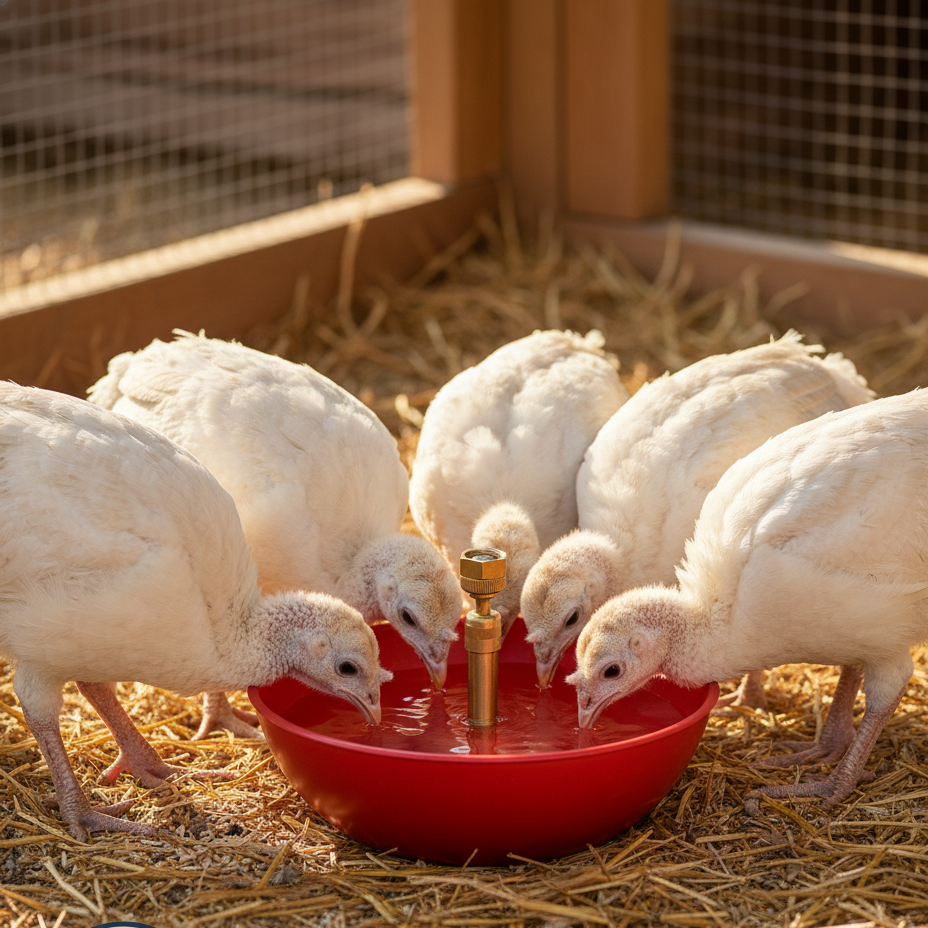 Little Giant King Size Automatic Poultry Water Fount Turkey 2550 1.5 Qt
