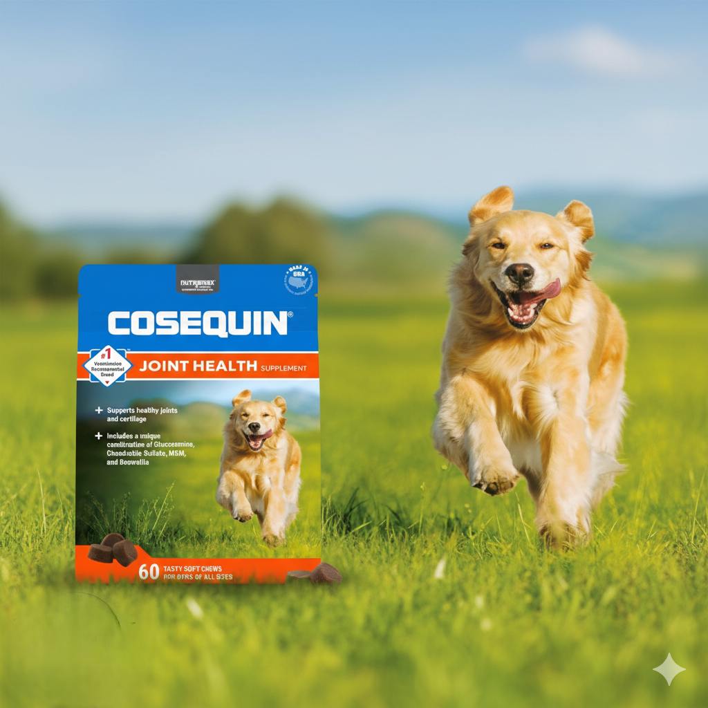 Cosequin DS Plus MSM Professional Line Dog Soft Chews 60ct Joint Support