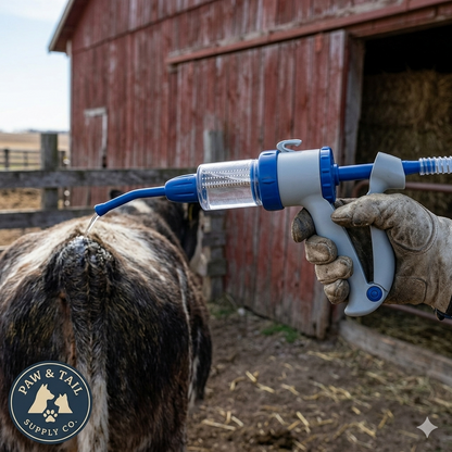 Durvet Plastic Cattle Pour-On Applicator 70mL