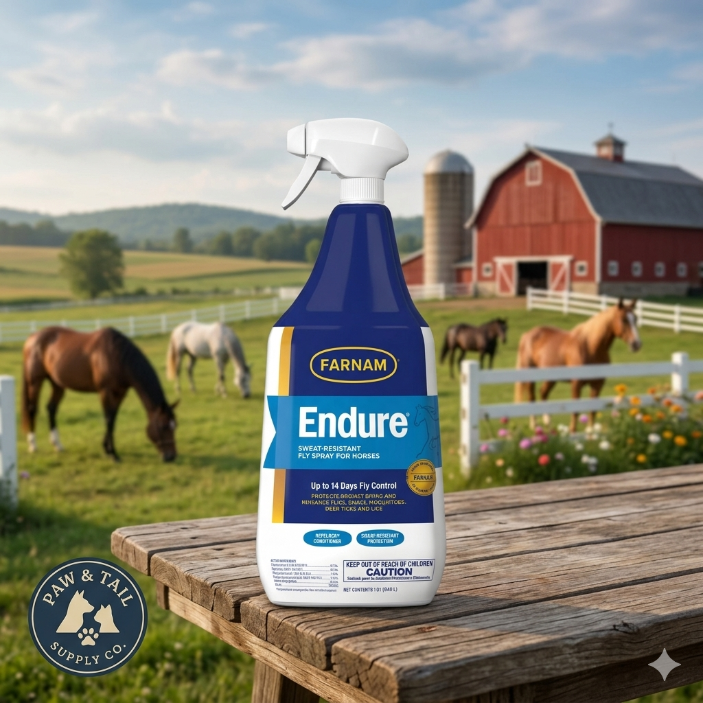 Endure Sweat Resistant Fly Spray For Horses 32 oz.
