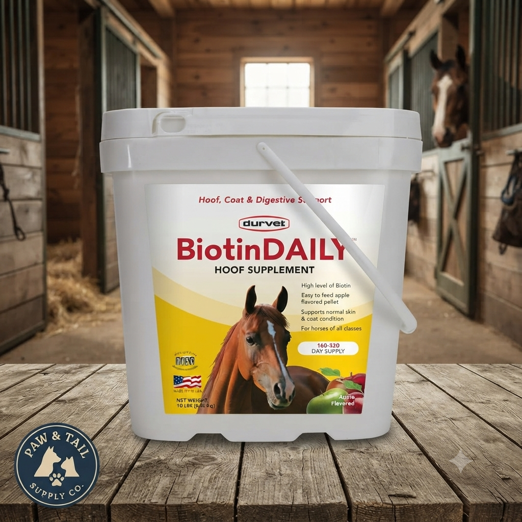 Durvet Biotin Daily Hoof Supplement for Horses 10 lbs.