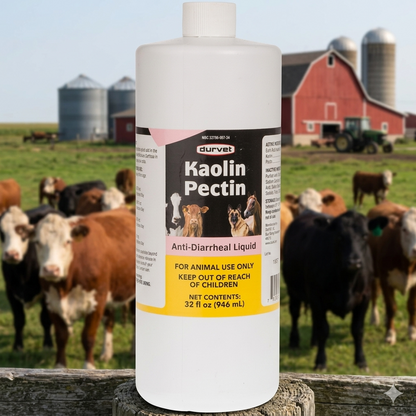Durvet Kaolin Pectin Suspension Pet Anti Diarrhea 32 oz.