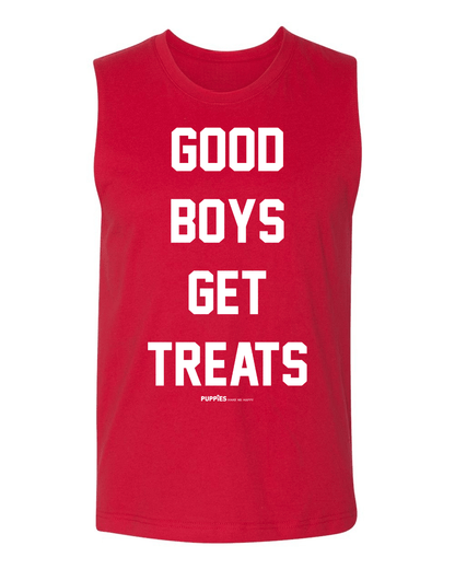 Good Boys Get Treats Muscle Tank | Gift for Dog Dads & Dog Lovers