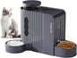 Gravity Pet Feeder & Water Dispenser Set with Stainless Steel Bowls