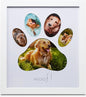 Green Pollywog Pet Memorial Shadowbox | Collar, Tag & Photo Keepsake