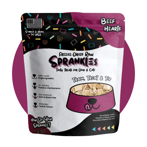 Wholesale Freeze Dried Beef Hearts Treats