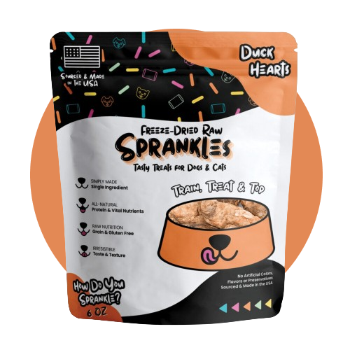 Wholesale Freeze Dried Duck Heart Treats