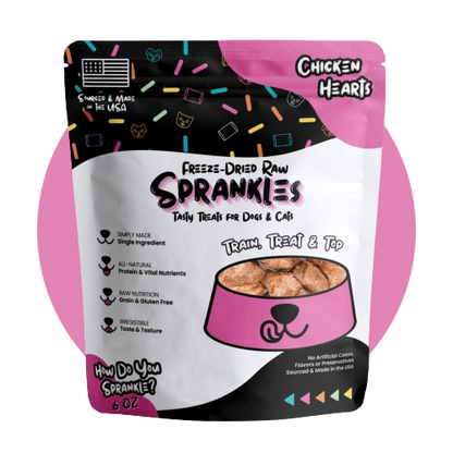 Wholesale Freeze Dried Chicken Heart Treats