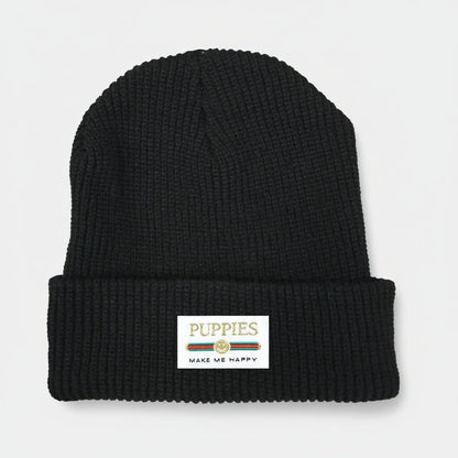 Pup Lux Gold Label Waffle Beanie | Best Gift for Dog Lovers | 10 Colors