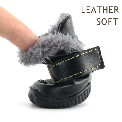 Dog Australia Waterproof Fleece-Lined Warm Dog Snow Boots