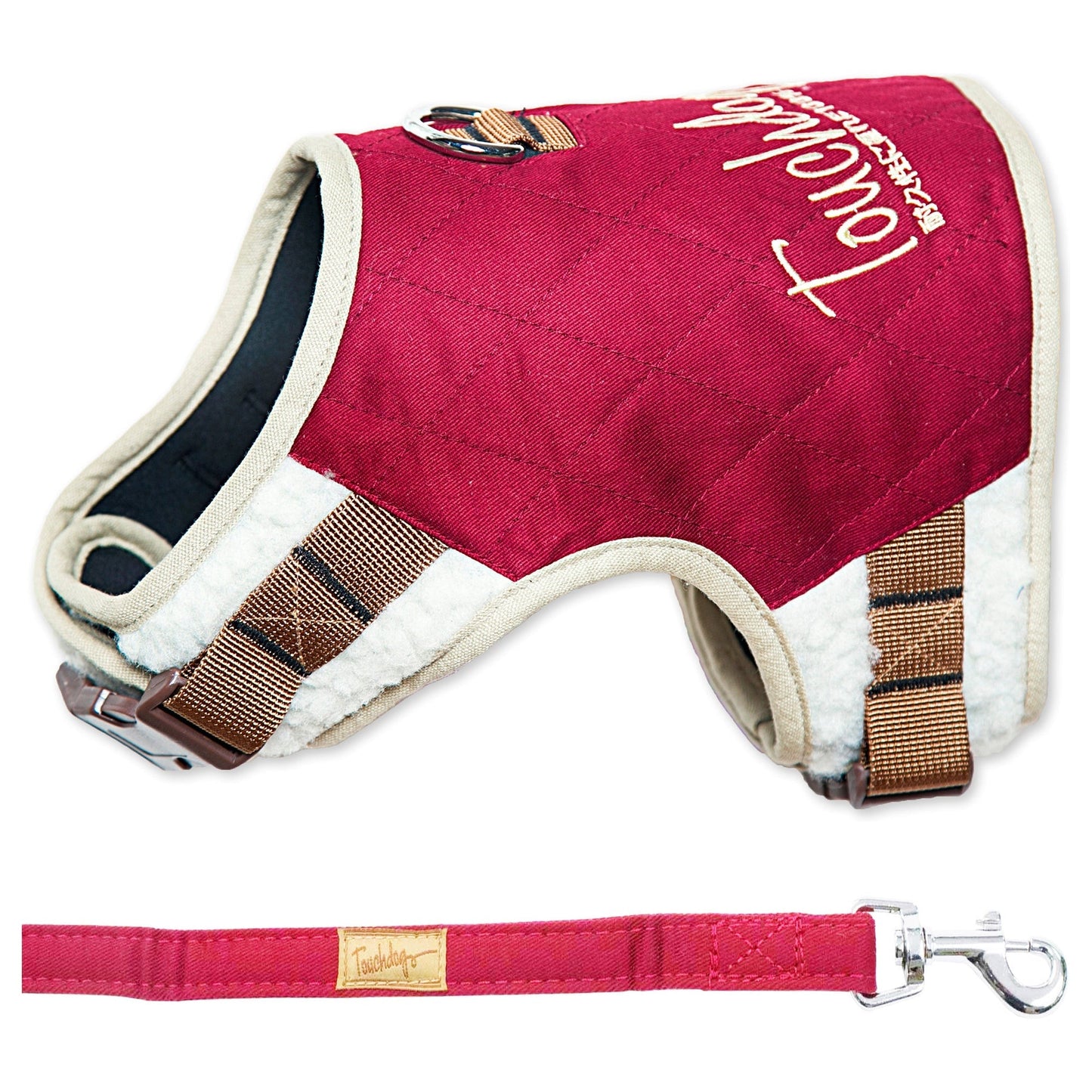 Touchdog ® 'Tough-Boutique' 2-in-1 Adjustable Fashion Dog Harness and Leash