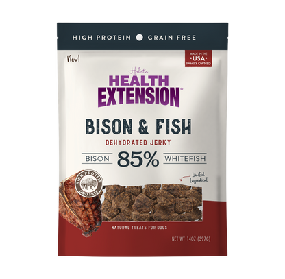 Bison & Fish Jerky Dog Treats