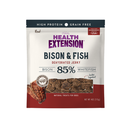 Bison & Fish Jerky Dog Treats