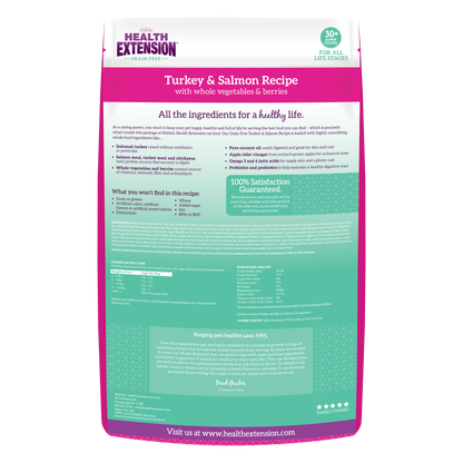 Grain Free Turkey & Salmon Recipe