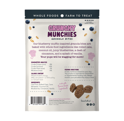 Crunchy Munchies Granola Bites-Blueberry Ruffin