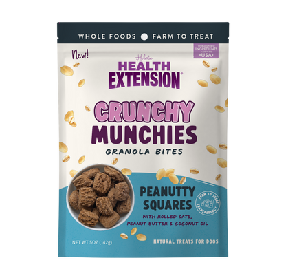 Crunchy Munchies Granola Bites-Peanutty Squares