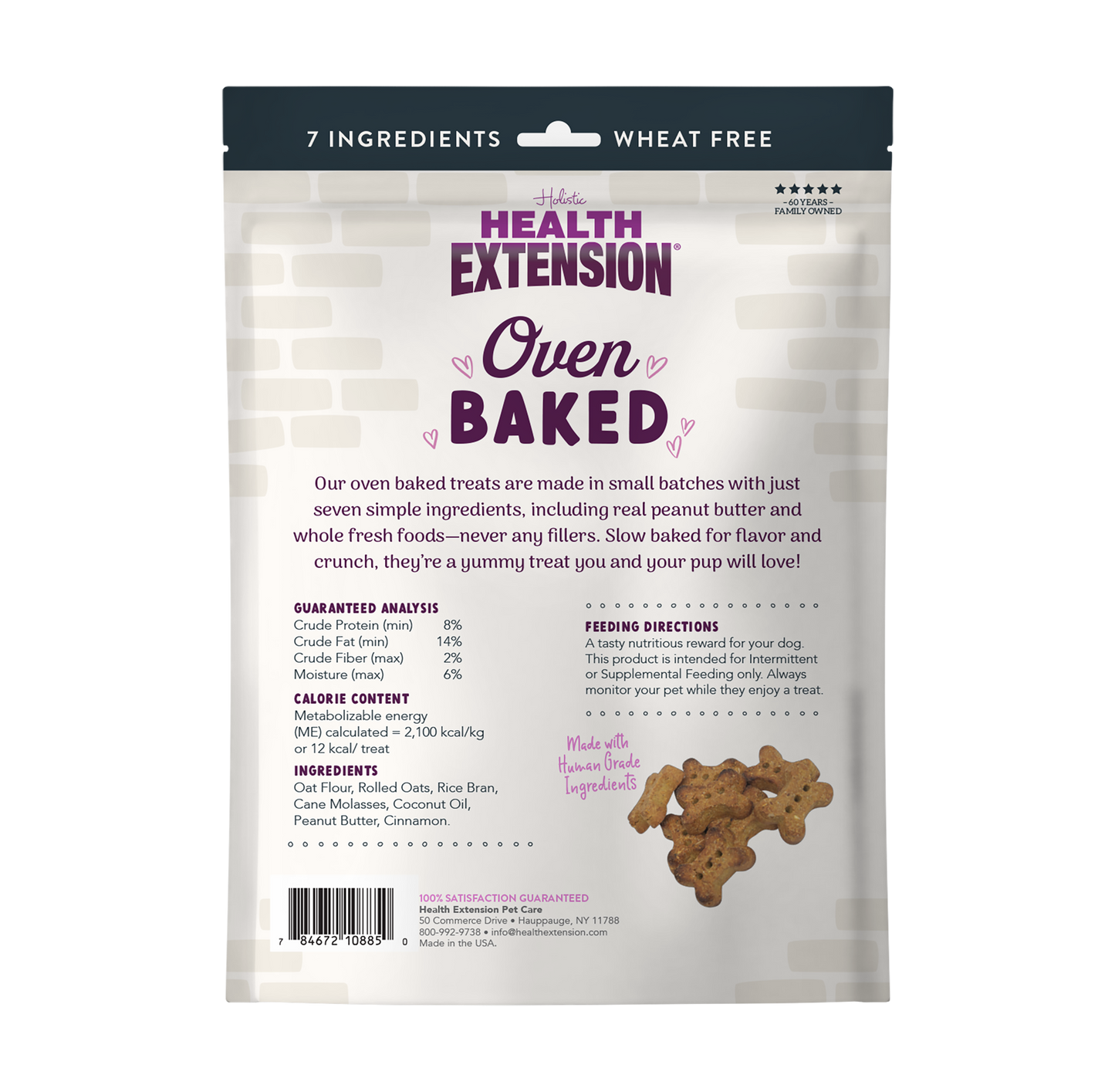 Oven Baked Peanut Butter Treats