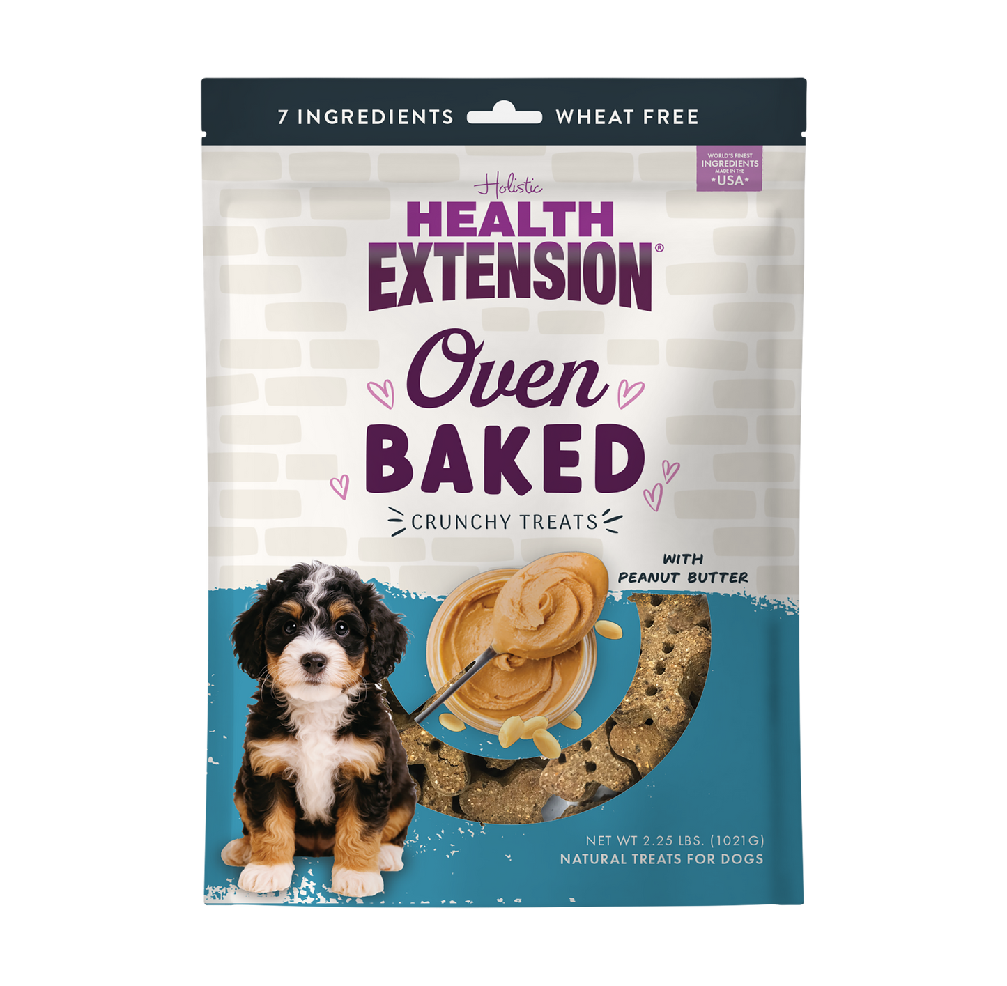 Oven Baked Peanut Butter Treats
