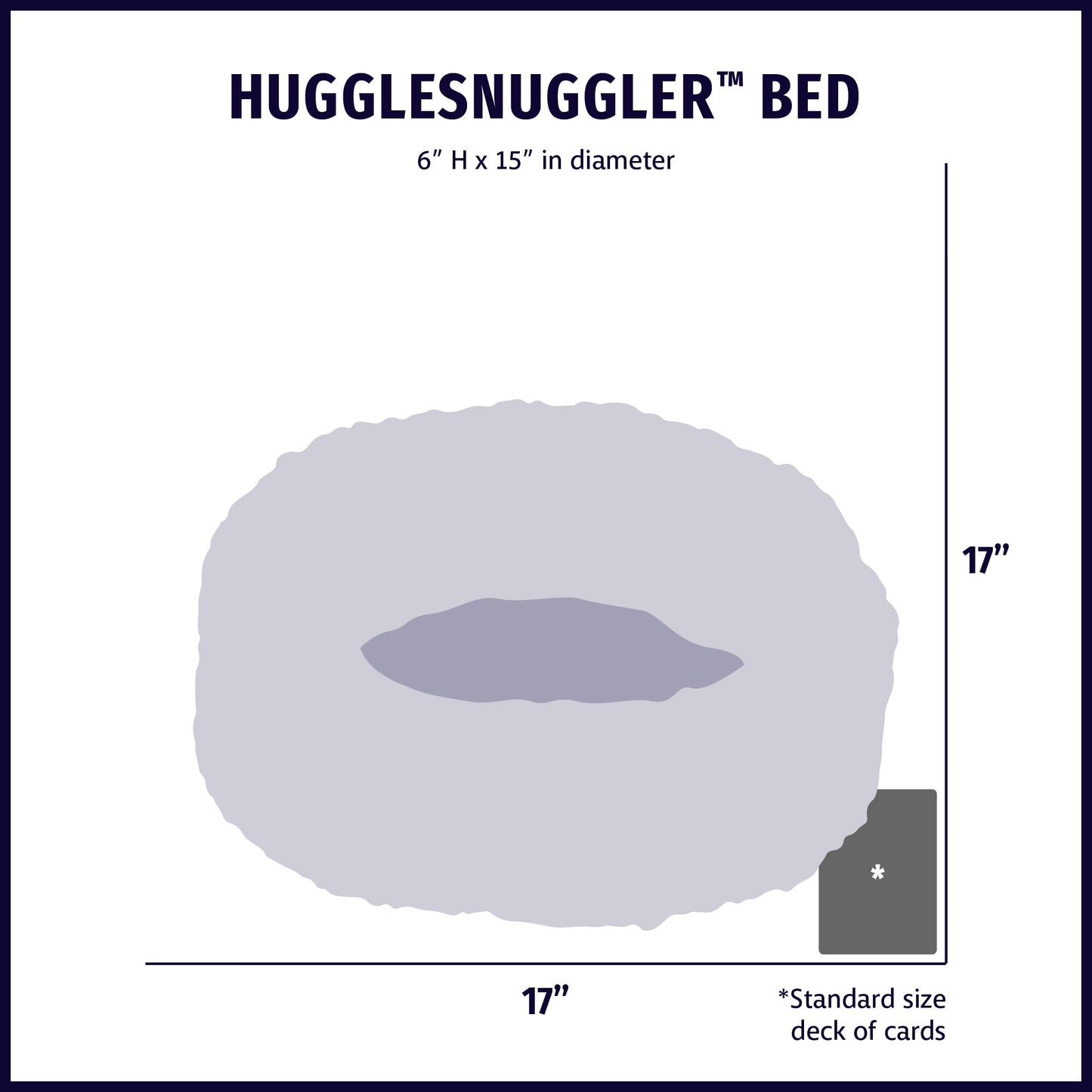 HuggleFleece® HuggleSnuggler™ Cat & Dog Beds