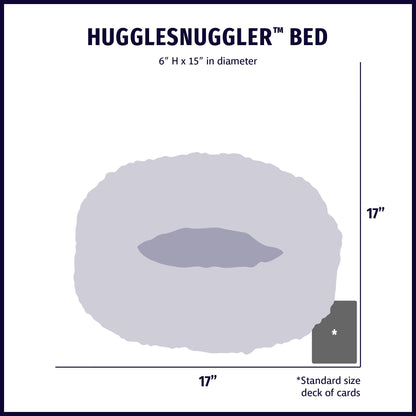 HuggleFleece® HuggleSnuggler™ Cat & Dog Beds