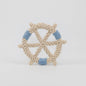 Color wheel Macrame Rope Pet Toy