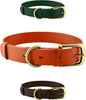 Heavy Duty Waterproof Dog Collar Metal Buckle Odor Proof XS–L (all colors)