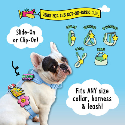 Cute AF Blue Jiby Dog Charm