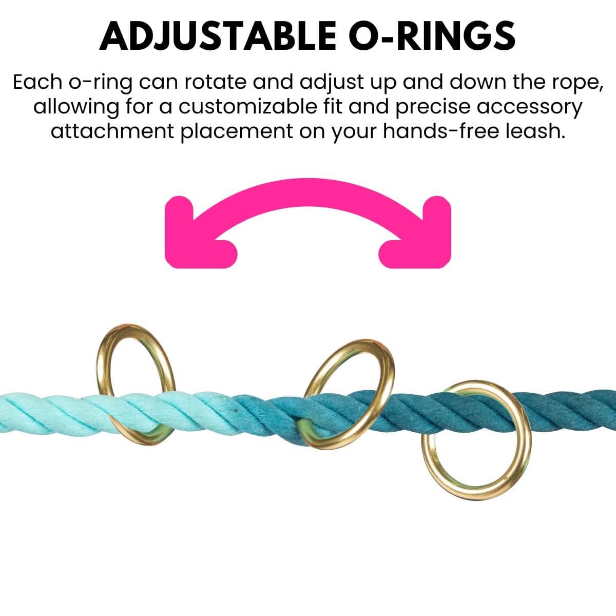 Pixie Hands-Free Rope Dog Leash