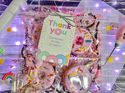 SWEET DONUT DAY™ Gift Box Set — Lookie-a-Tookie™ Donut Dog Treats w/ Tag