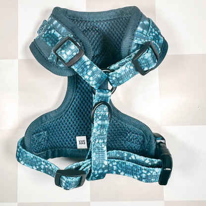 Denim Tie Dye Harness