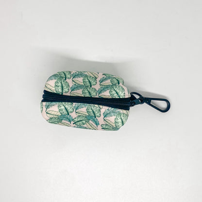 Palm Leaves Poop Bag Holder