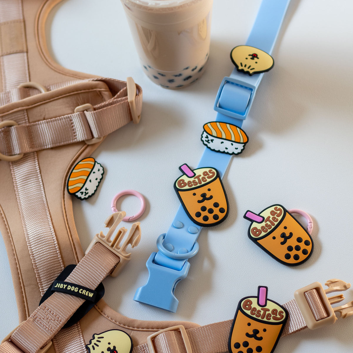 Boba Milk Tea Jiby Dog Charm