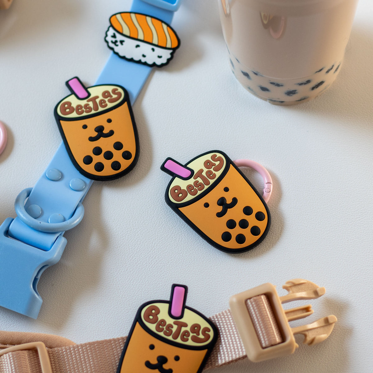 Boba Milk Tea Jiby Dog Charm