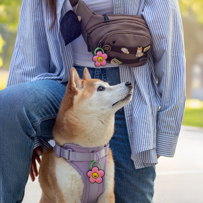 Daisy Pink Jiby Dog Charm