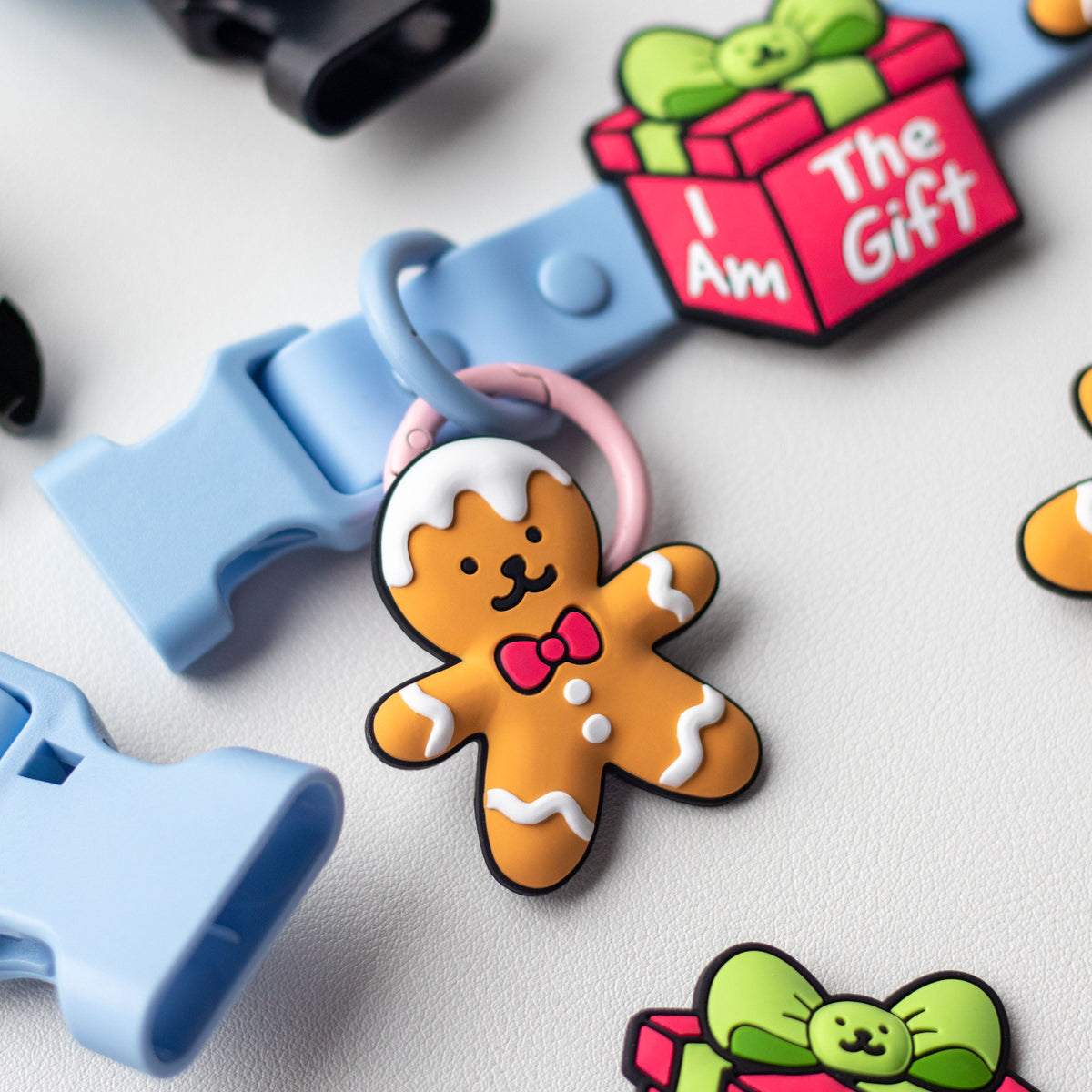 Carl the Gingerbro Jiby Dog Charm