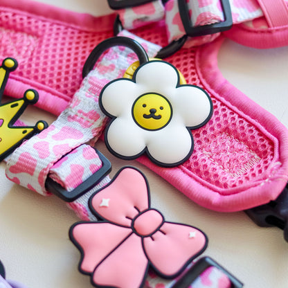 Daisy White Jiby Dog Charm
