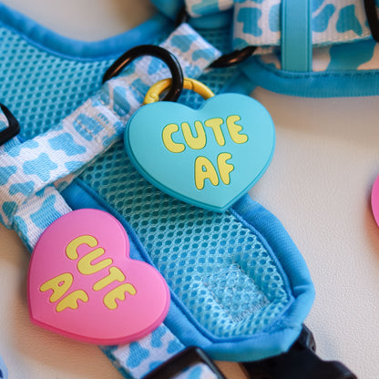 Cute AF Blue Jiby Dog Charm