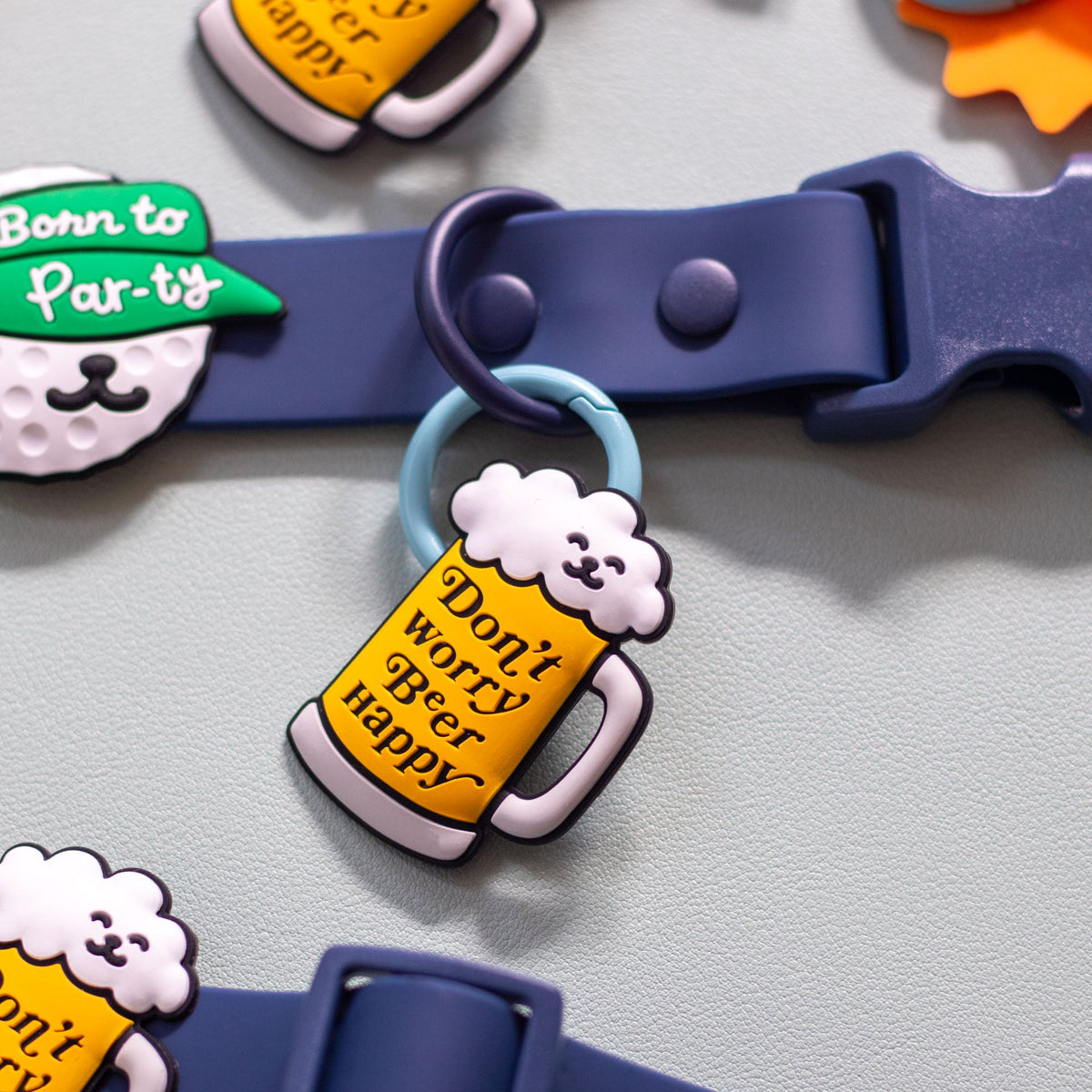 Fomi the Beer Jiby Dog Charm
