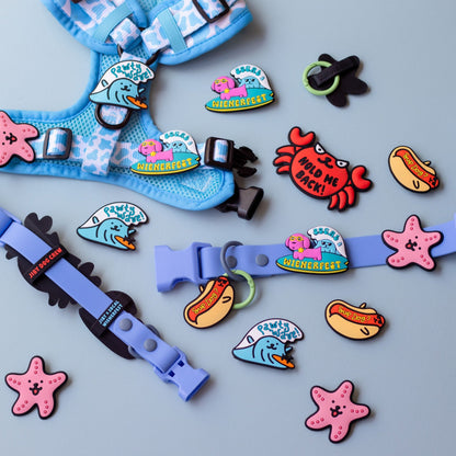 Pawty Wave Jiby Dog Charm