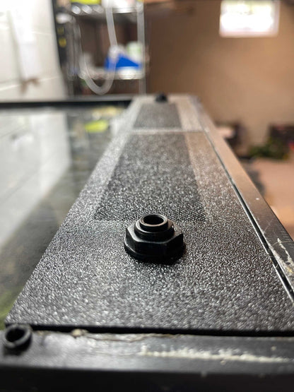 Custom Replacement Top for 36" Exo Terra Terrariums – Humidity Retaining with Fly-Proof Ventilation