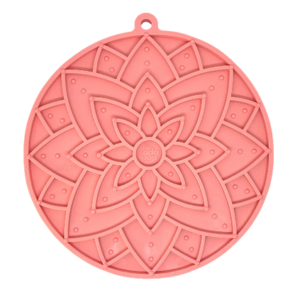 Lotus Design emat - Enrichment Lick Mat For Dogs and Cats - With Suction Cups | USA Made