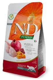 Farmina N&D Pumpkin Quail & Pomegranate Dry Cat Food (3.3lb)