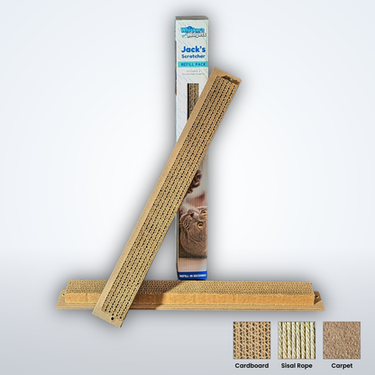 Jack's Scratcher — Replacement Inserts for Door Frame Cat Scratcher