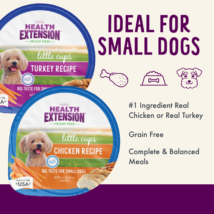 Little Cups for Small Breed