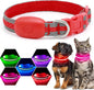 LED Dog Collar USB Rechargeable Light Up Safety Collar - All Colors/ Sizes