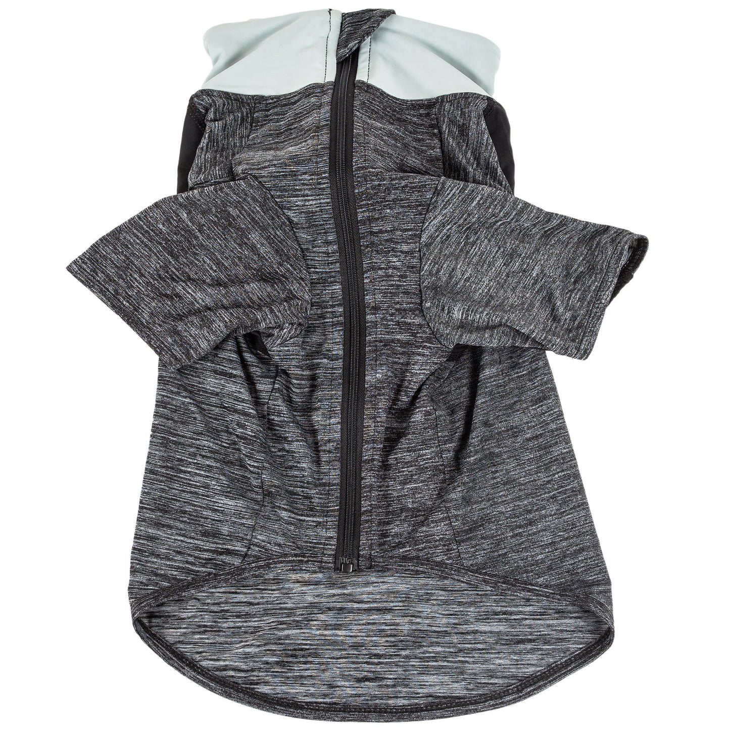 Pet Life ® Active 'Chewitt Wagassy' 4-Way-Stretch Yoga Fitness Long-Sleeve Dog T-Shirt