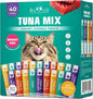 Lickable Cat Treats – Tuna Mix, 40 Sticks, Urinary Care & Multivitamin