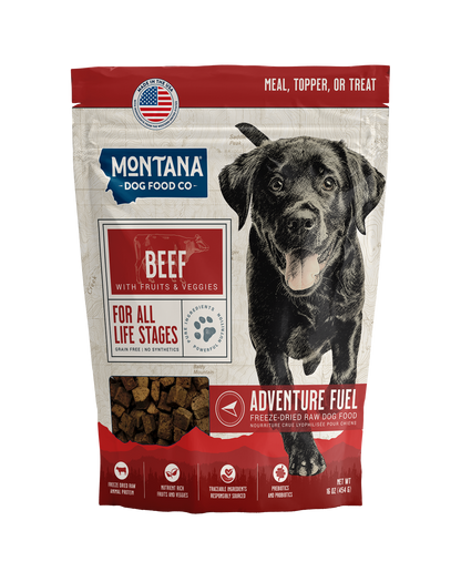 Adventure Fuel Freeze-dried Raw Grain-free Dog Food: 3 Pack